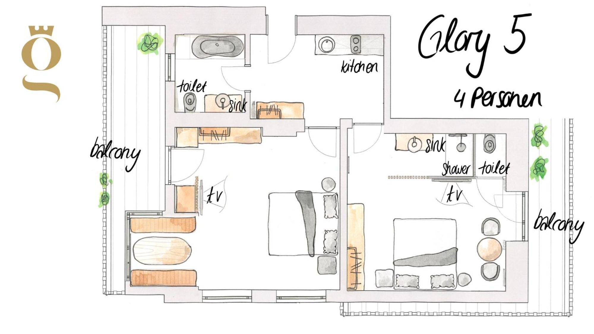 Glanz & Glory Appartements Soelden Ngoại thất bức ảnh